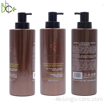 Gentle Cleansing Keratin Mositure Repair Shampoing